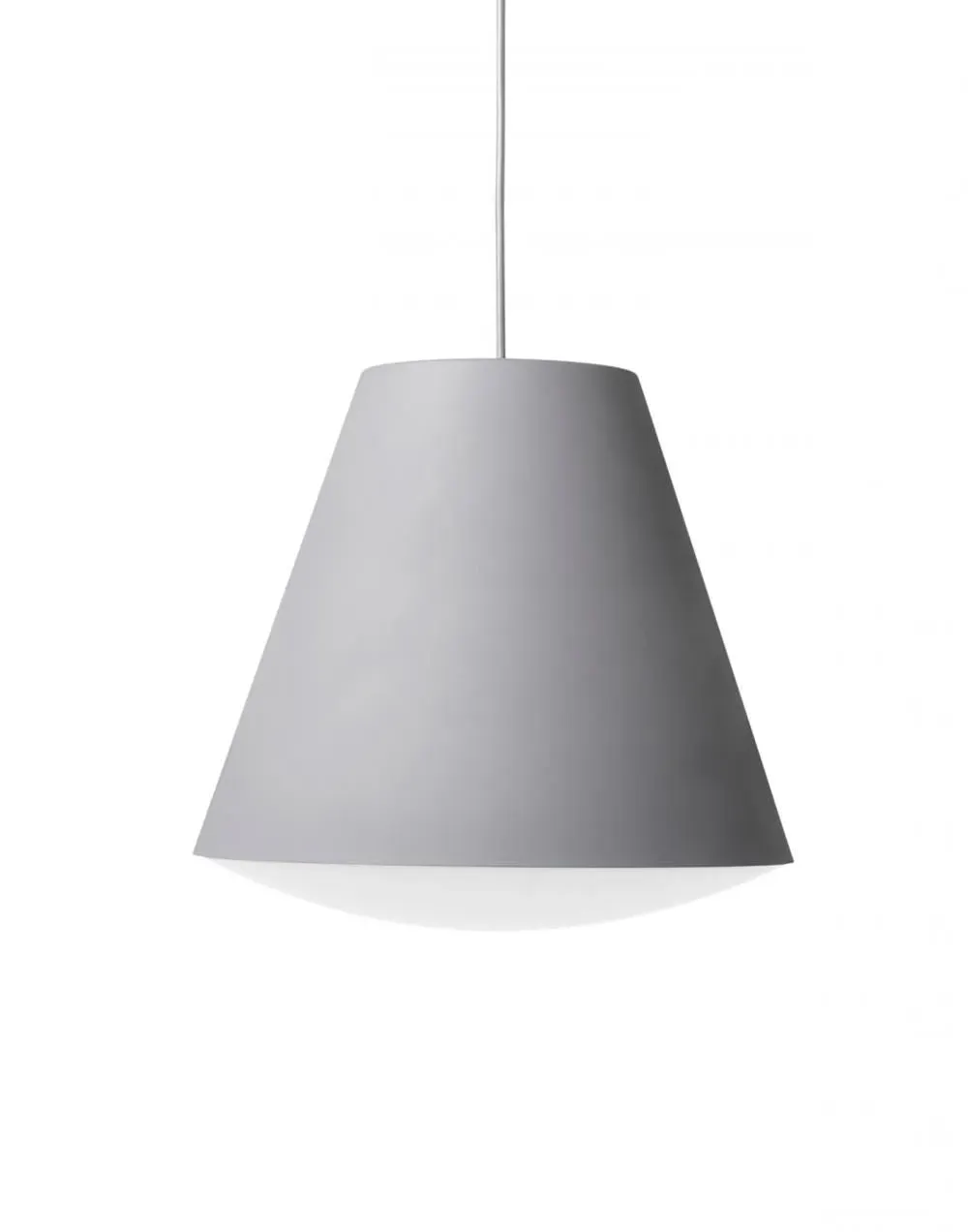 Large Pendant Light - Dusty Grey, ABS