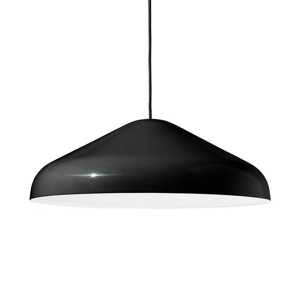 Large Pendant Light with LED - Black, Steel