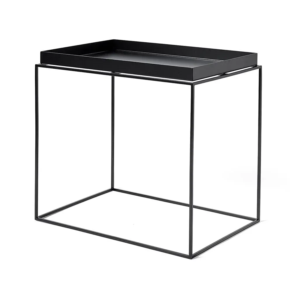 Large Tray Table with Removable Top - Black