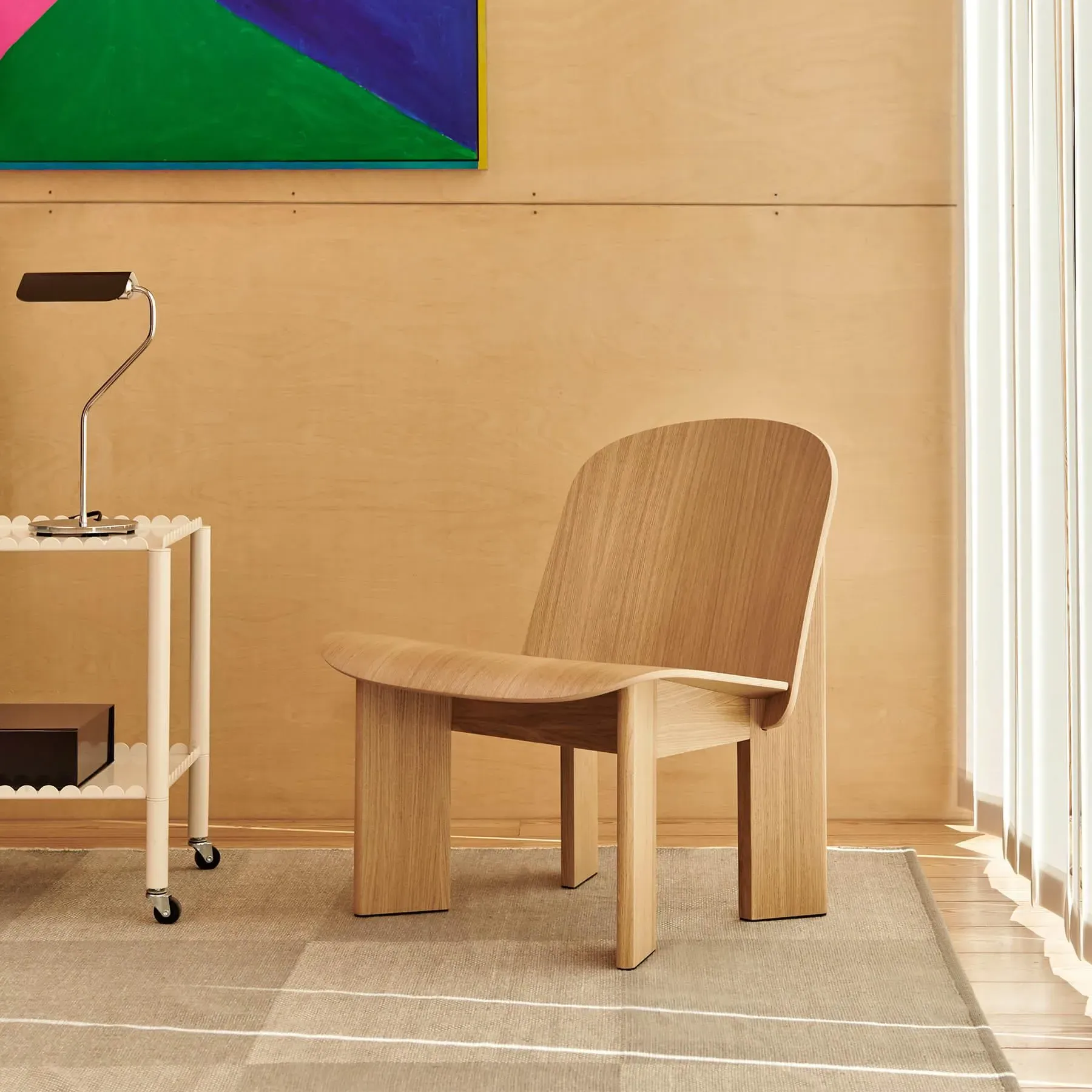 Lounge Chair Unupholstered - Beech Wood