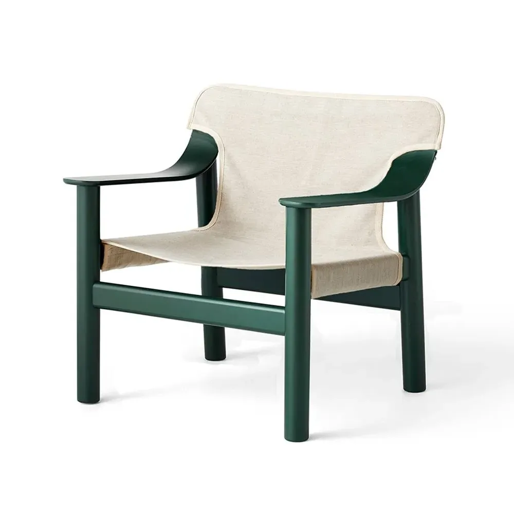 Lounge Chair with Canvas Cover - Hunter, Beech