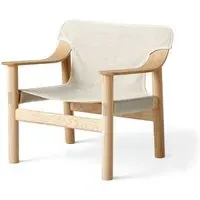 Lounge Chair with Canvas Cover - Natural, Oak