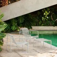 Lounge Set with Ottoman - Sky Grey