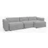 Mags 2-Seater Sofa Low Armrest Left - Steelcut Trio 105