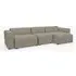 Mags 2-Seater Sofa Low Armrest Left - Steelcut Trio 213