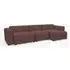 Mags 2-Seater Sofa Low Armrest Left - Steelcut Trio 645