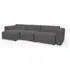 Mags 2-Seater Sofa Low Armrest Right - Steelcut Trio 336