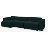 Mags 2-Seater Sofa with Low Armrest Right - Raas 982