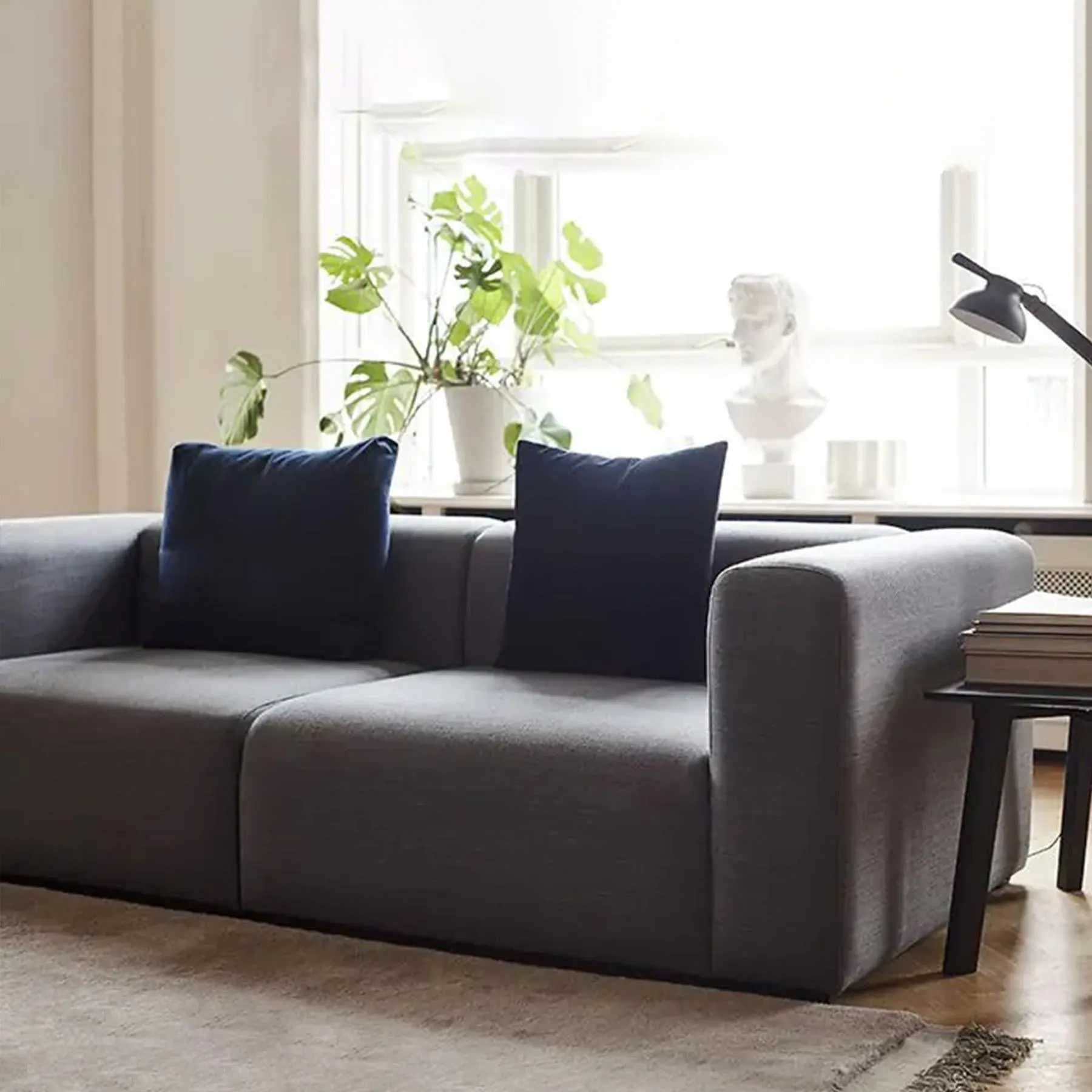 Mags 2.5-Seater Sofa - Linara 10, Low Arms