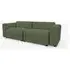 Mags 2.5-Seater Sofa - Linara 100, Low Arms