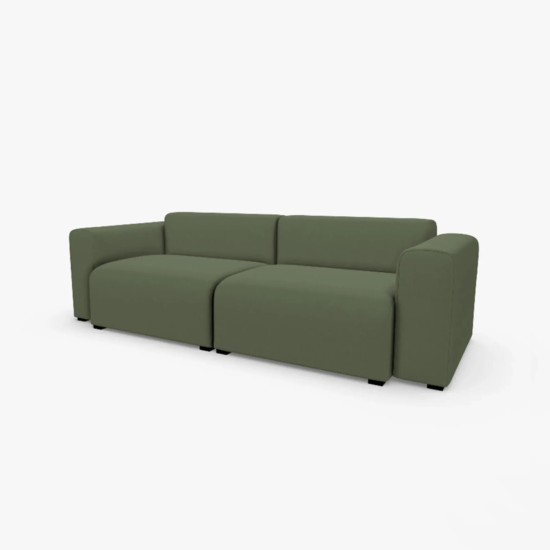 Mags 2.5-Seater Sofa - Linara 100, Low Arms