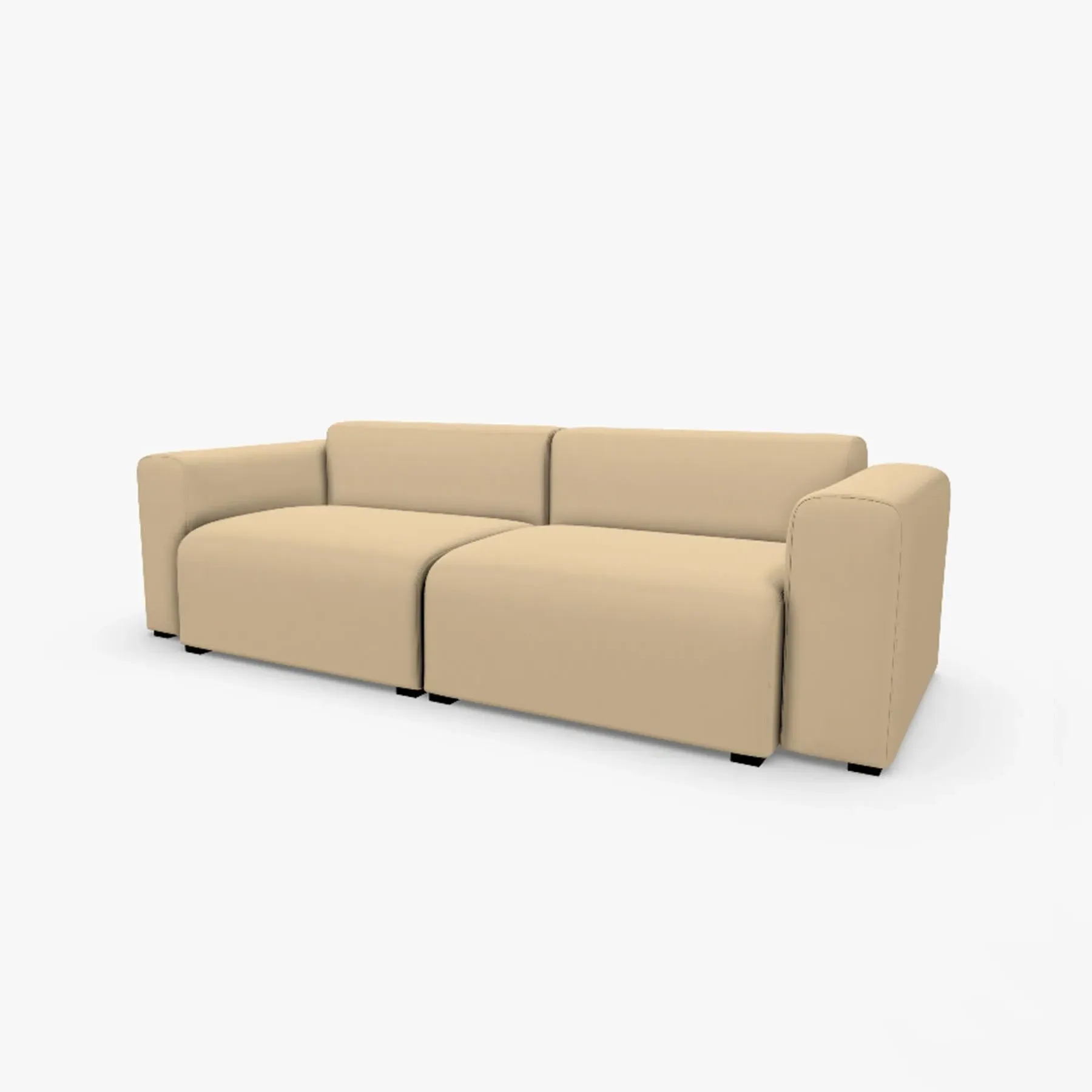 Mags 2.5-Seater Sofa - Linara 261, Low Arms