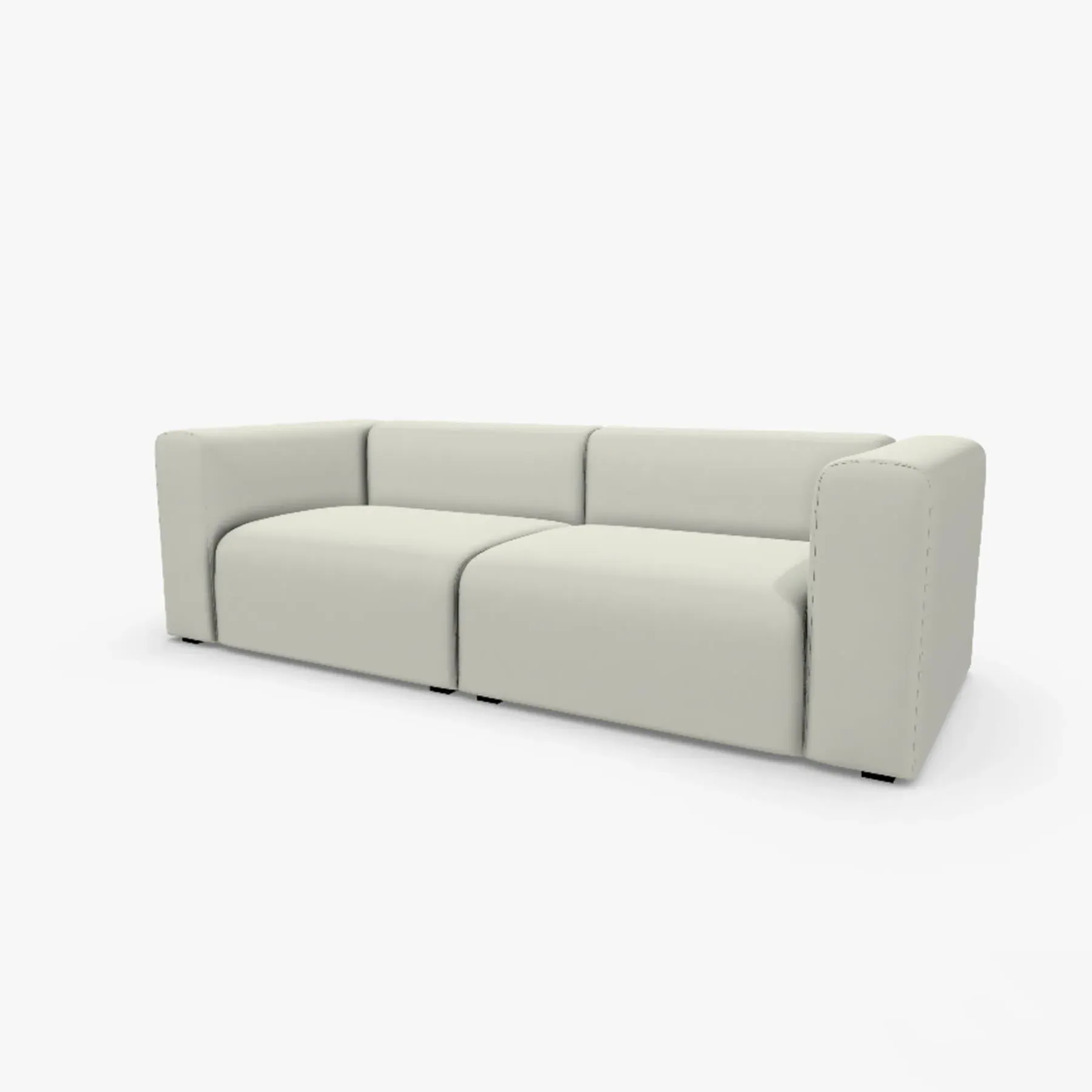 Mags 2.5-Seater Sofa - Linara 311, High Arms