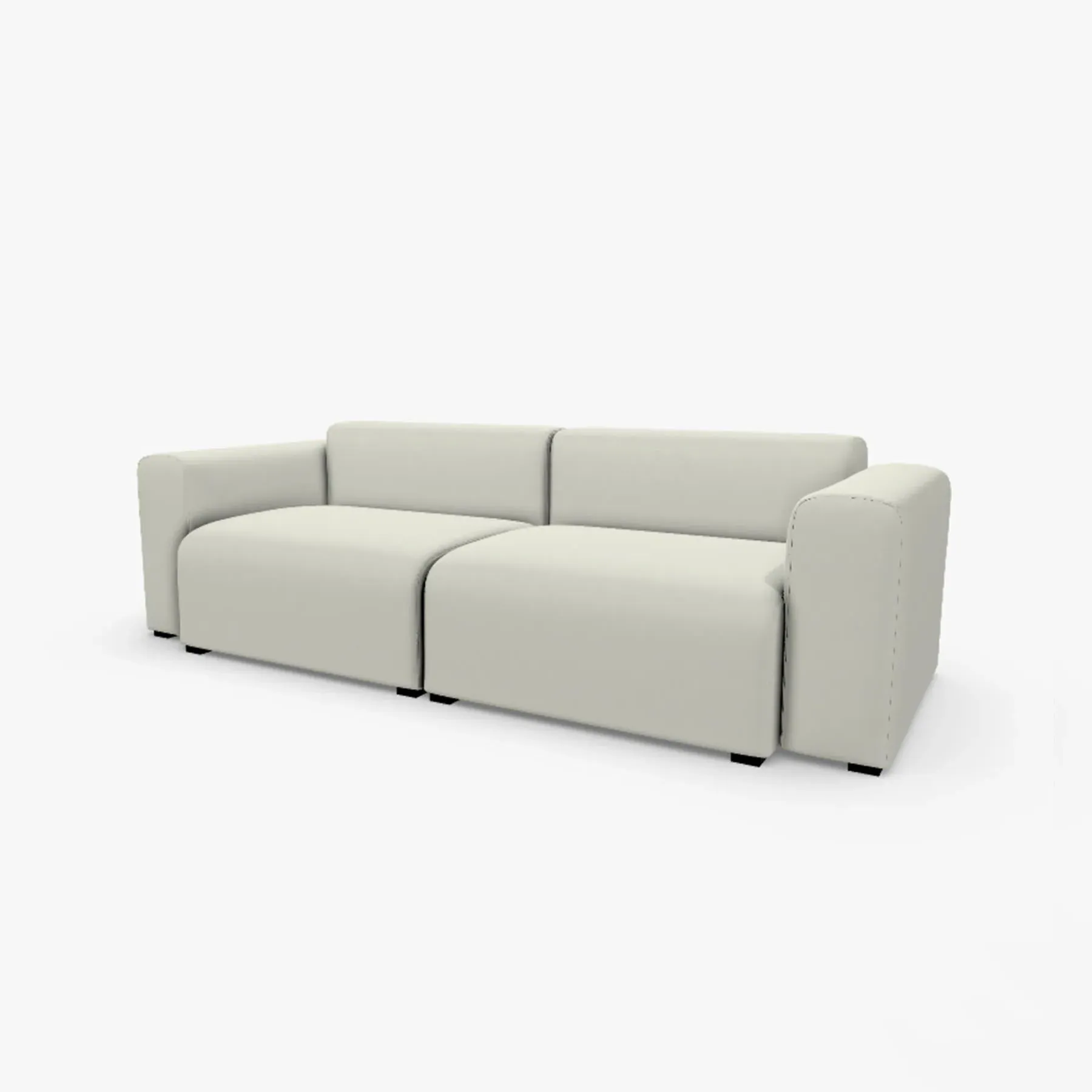 Mags 2.5-Seater Sofa - Linara 311, Low Arms