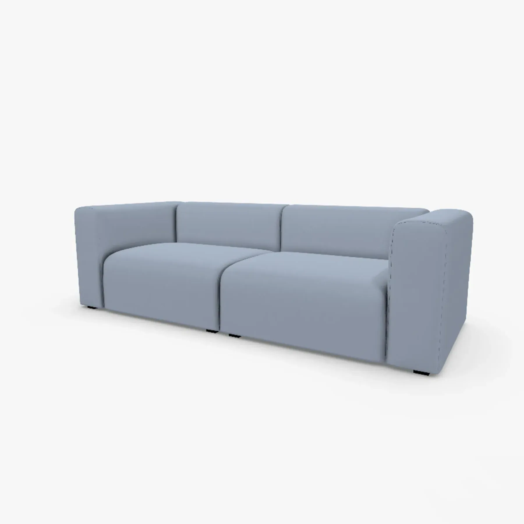 Mags 2.5-Seater Sofa - Linara 400, High Arms
