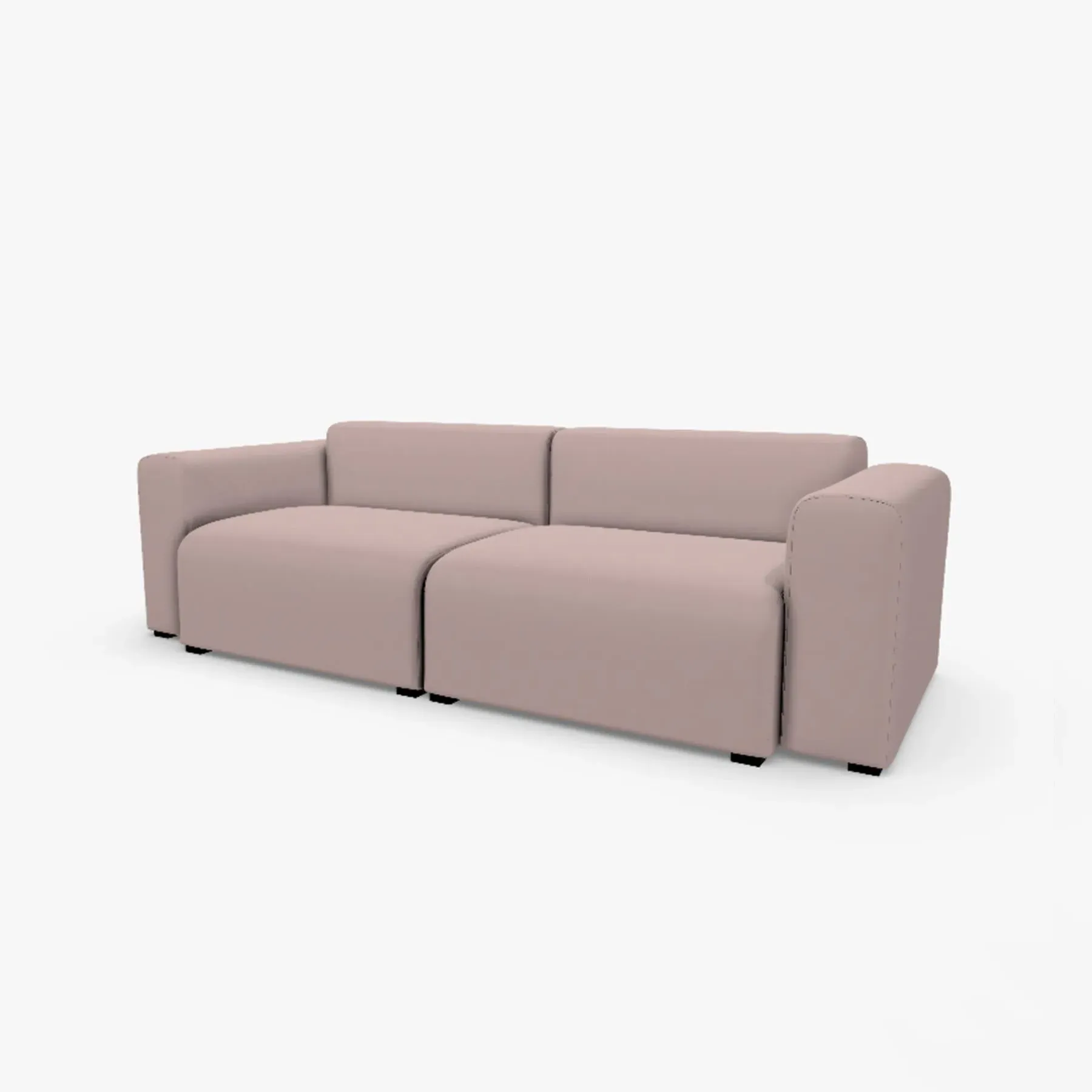 Mags 2.5-Seater Sofa - Linara 415, Low Arms