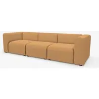 Mags 3-Seater Sofa - Linara 10, High Arms