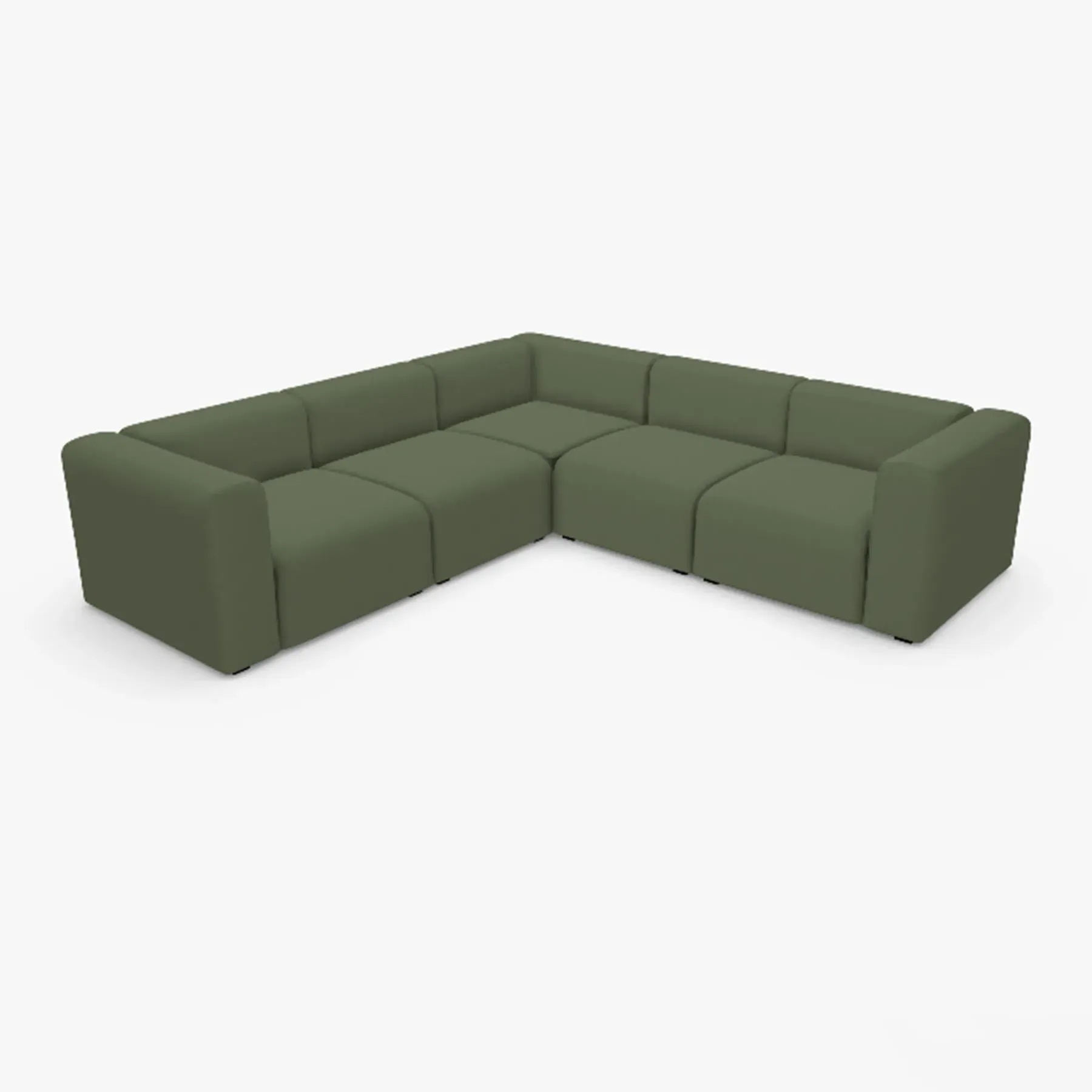 Mags Corner Sofa Combination 1 - Linara 100, High Arms