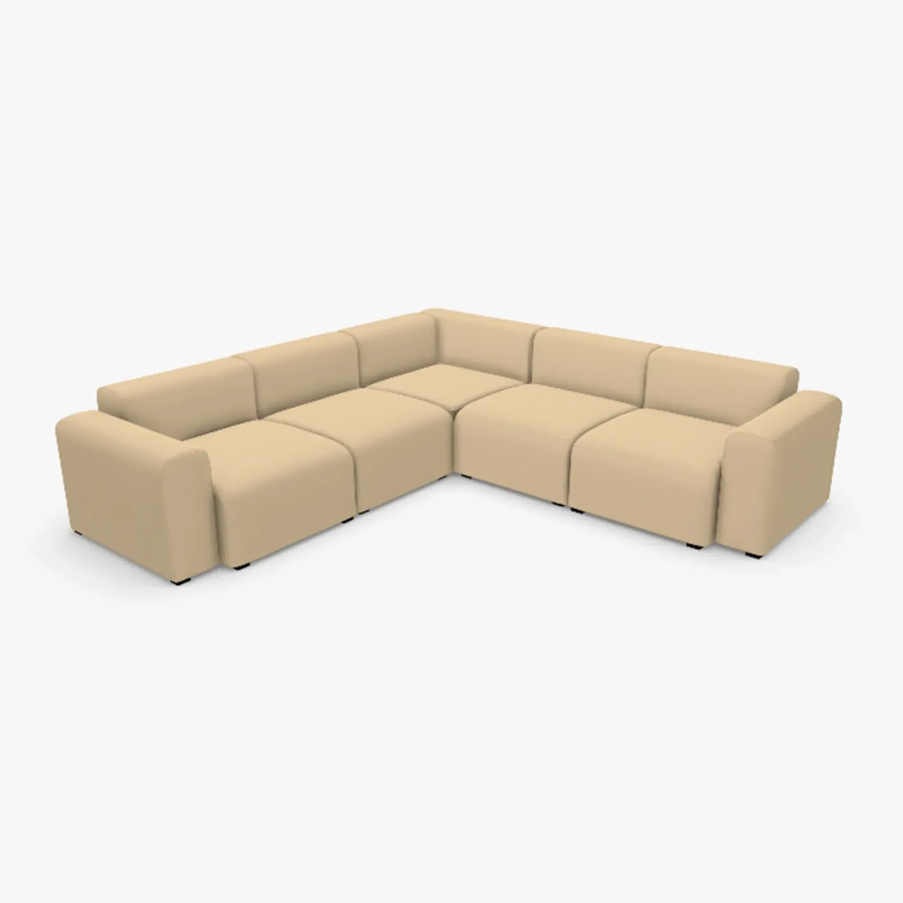 Mags Corner Sofa Combination 1 - Linara 261, Low Arms