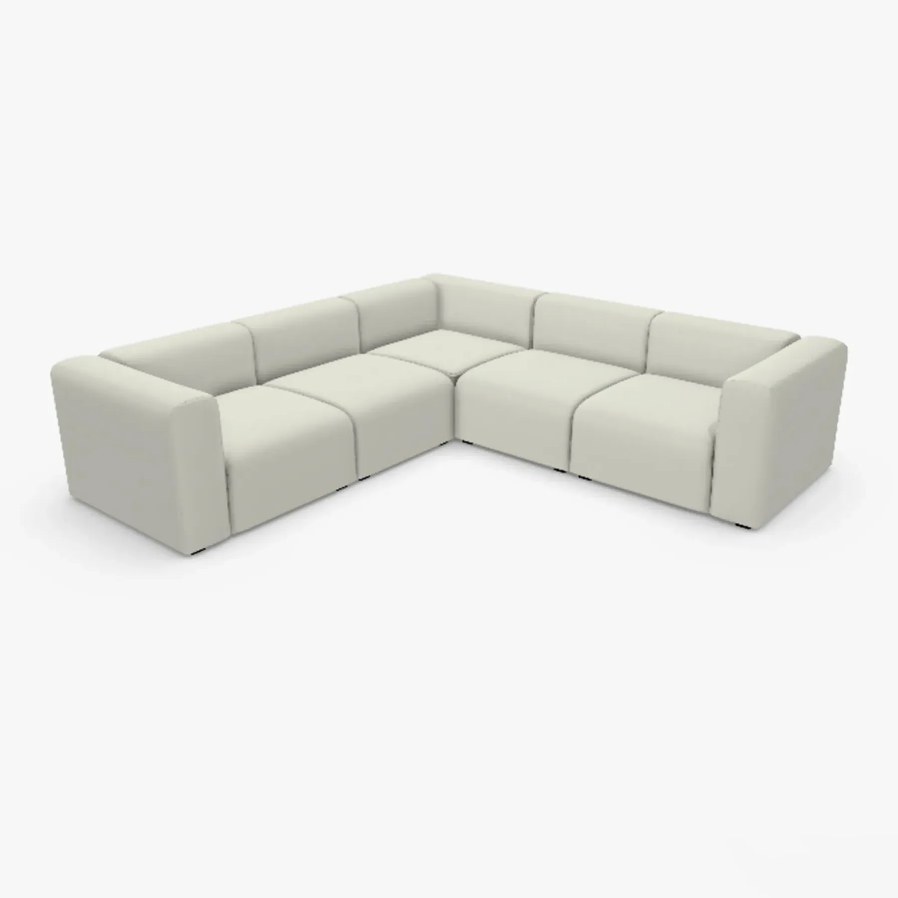 Mags Corner Sofa Combination 1 - Linara 311, High Arms