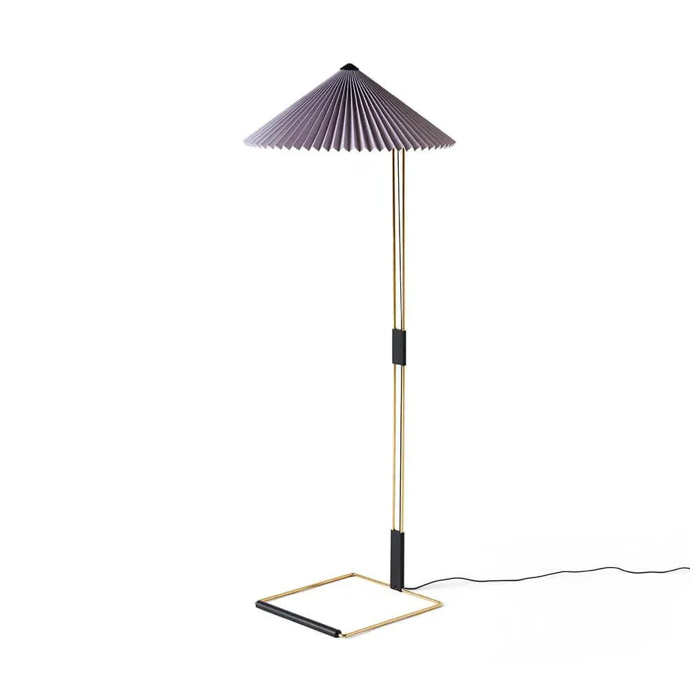 Matin Floor Lamp with Dimmer - Lavender image