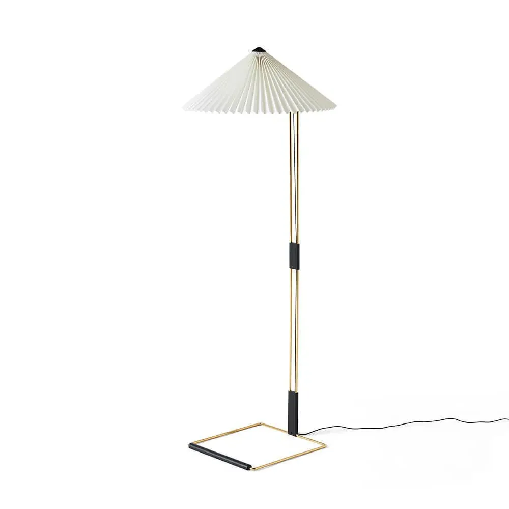 Matin Floor Lamp with Dimmer - White
