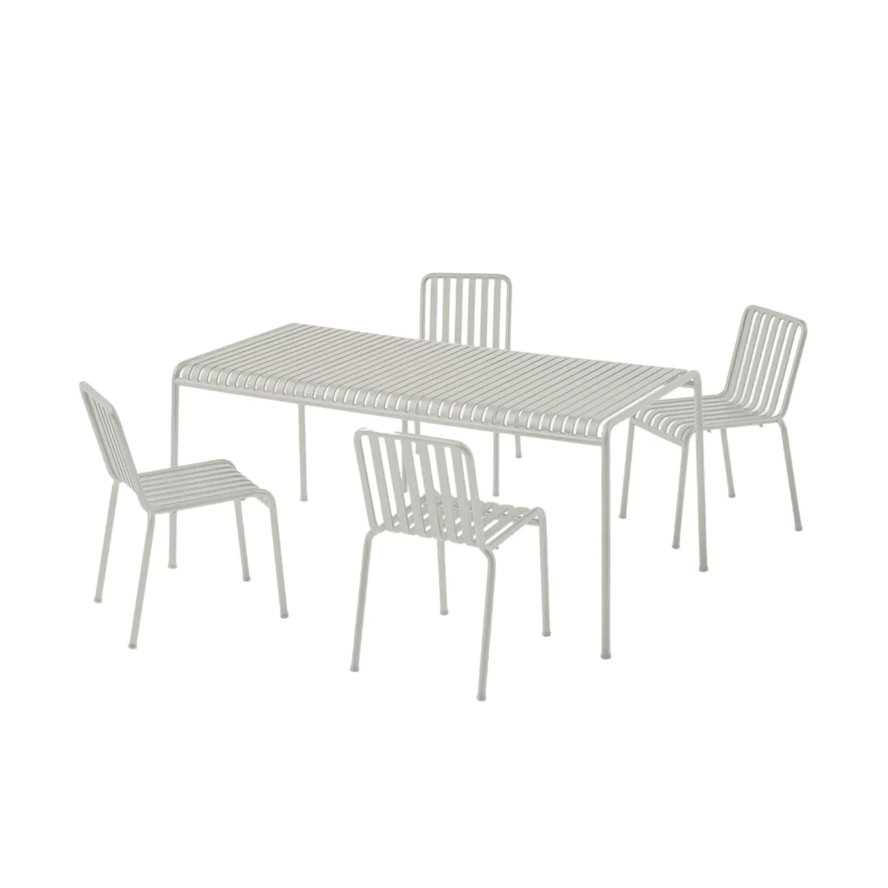 Medium Dining Set with Chairs - Olive Green