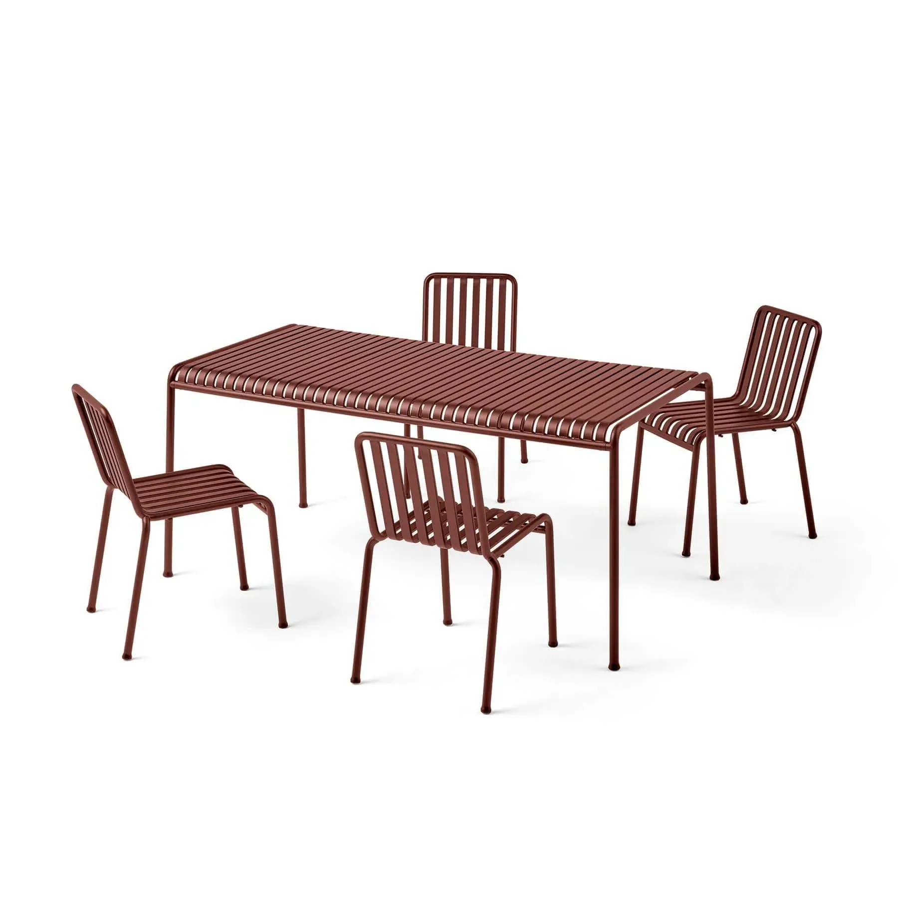 Medium Dining Set with Chairs - Olive Green