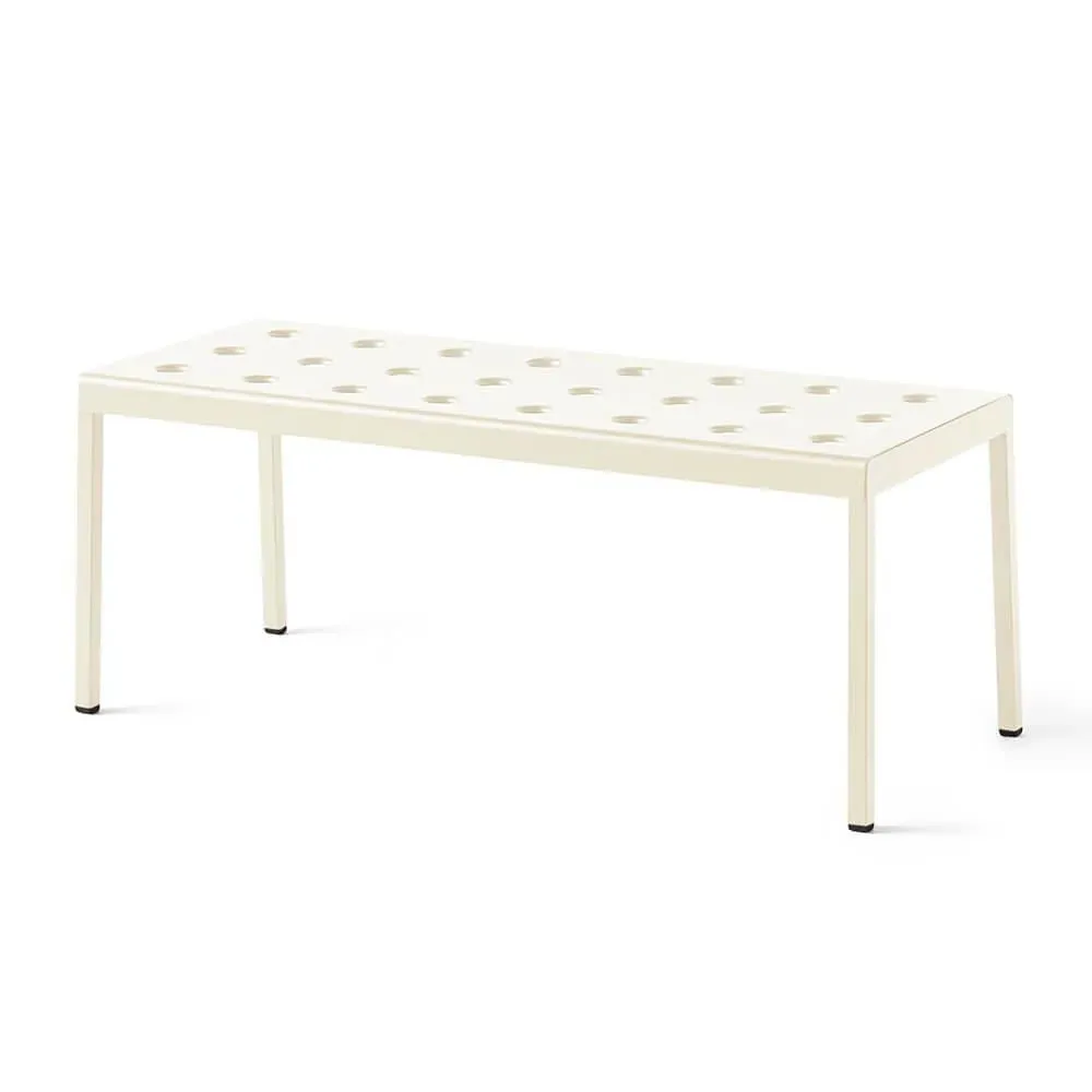 Medium Outdoor Coffee Table - Chalk Beige, Steel