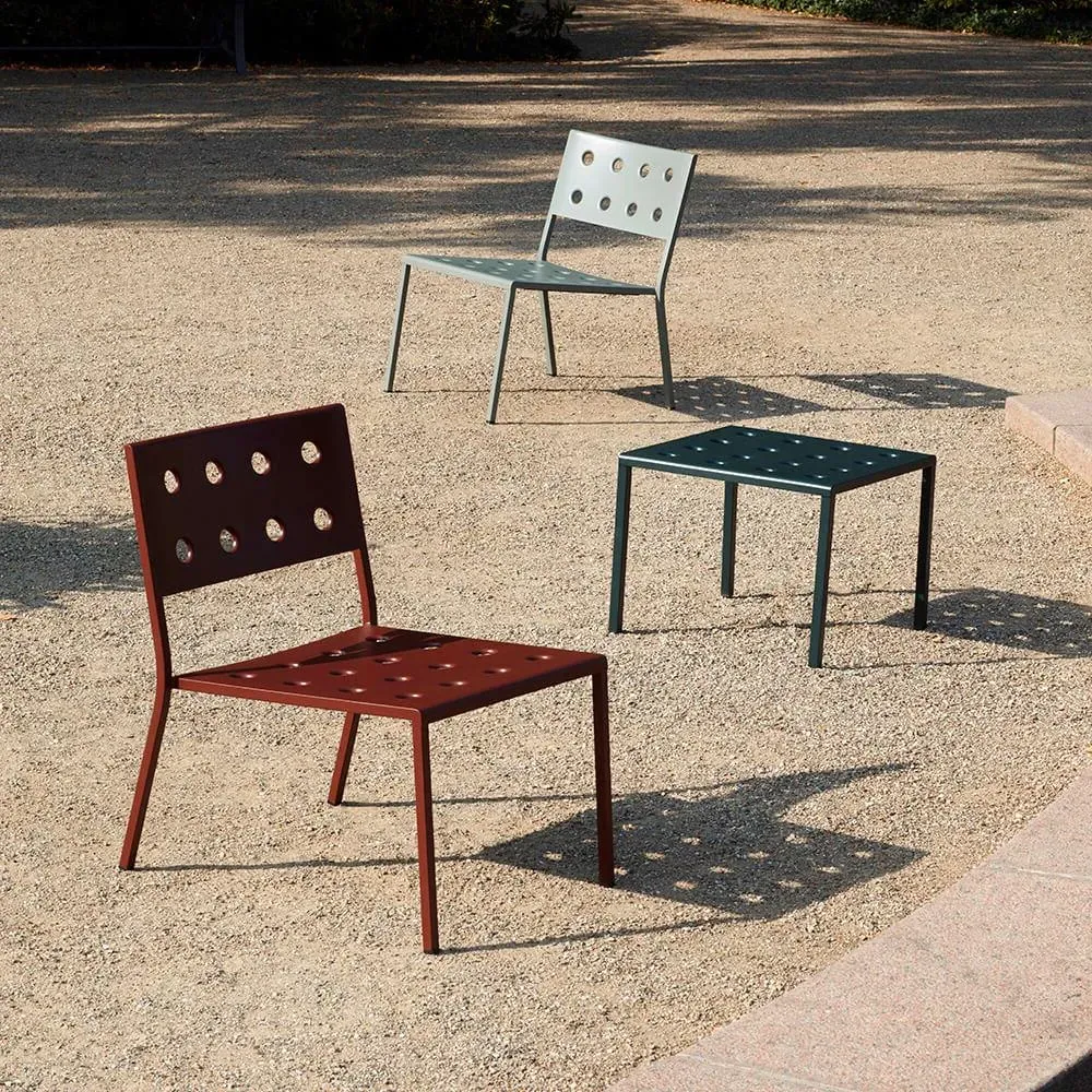 Medium Outdoor Coffee Table - Dark Forest, Steel