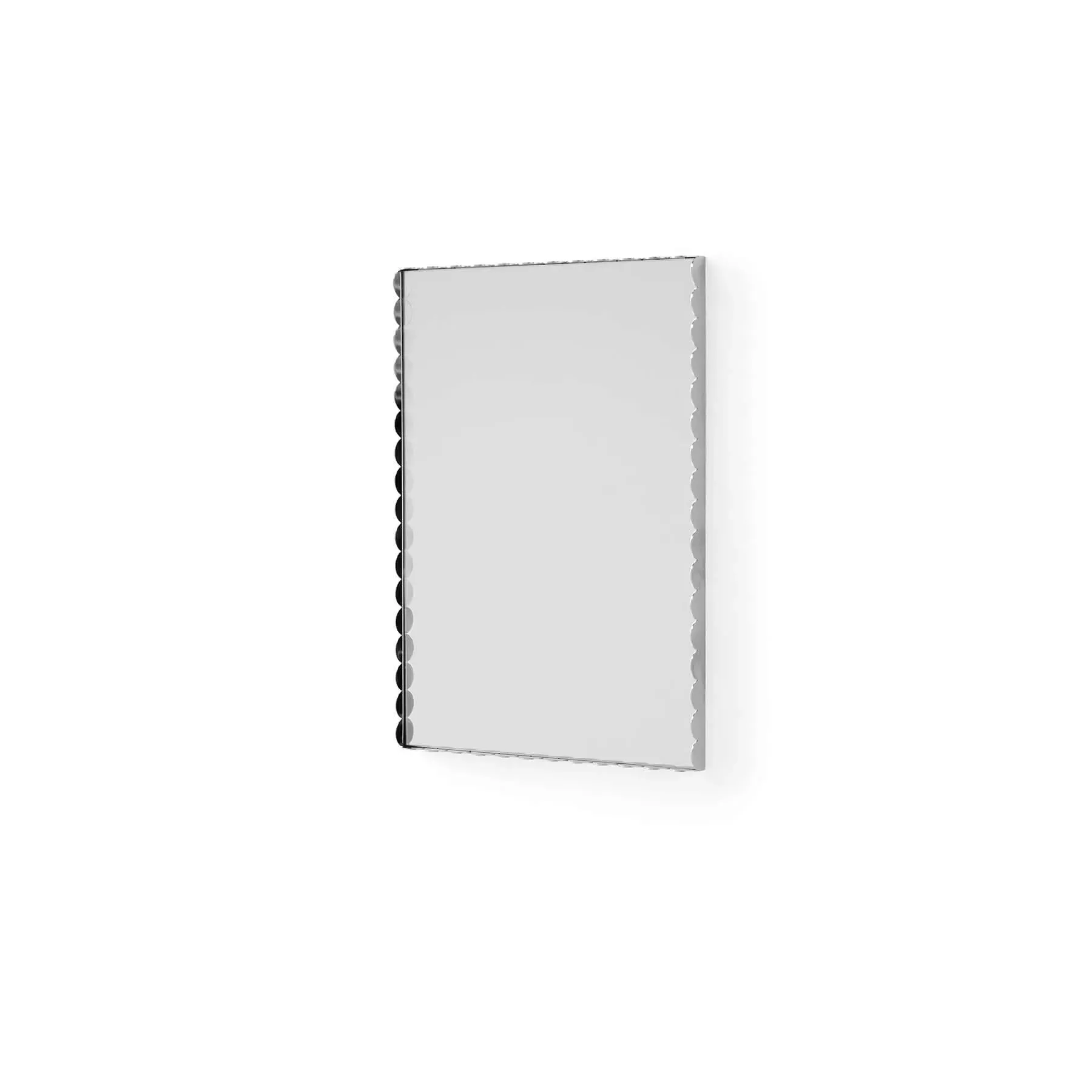 Medium Rectangular Mirror - Mirrored, Metal