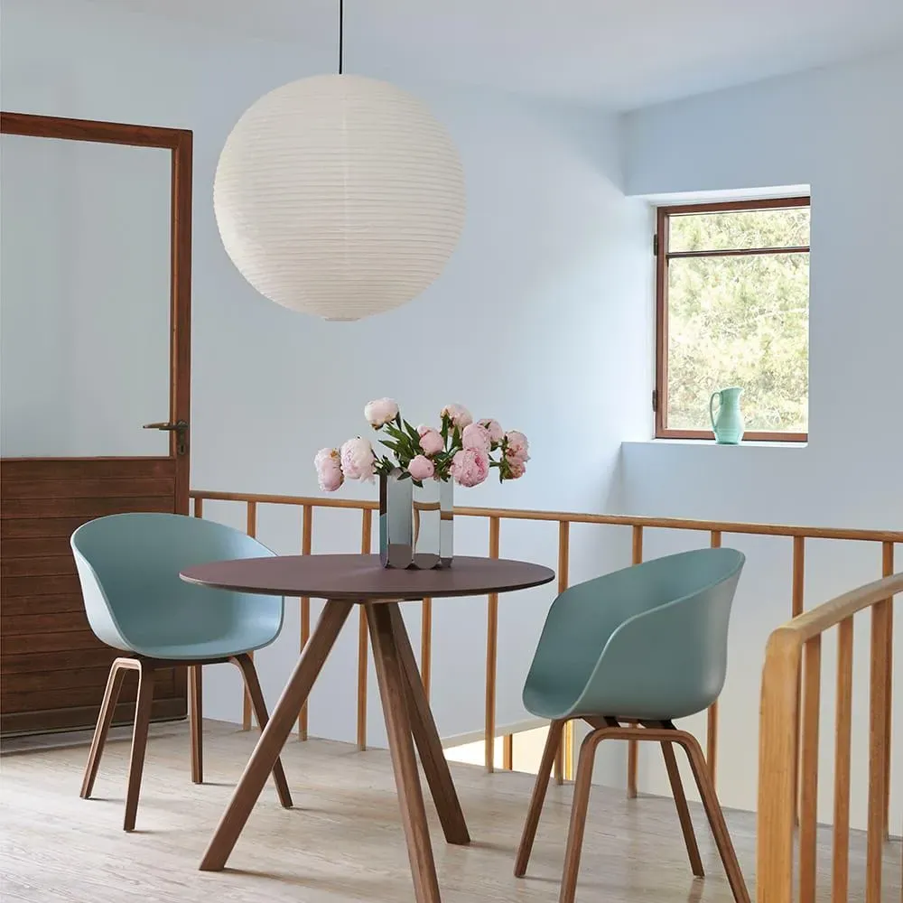 Medium Round Pendant Shade with Cord Set - Rice Paper