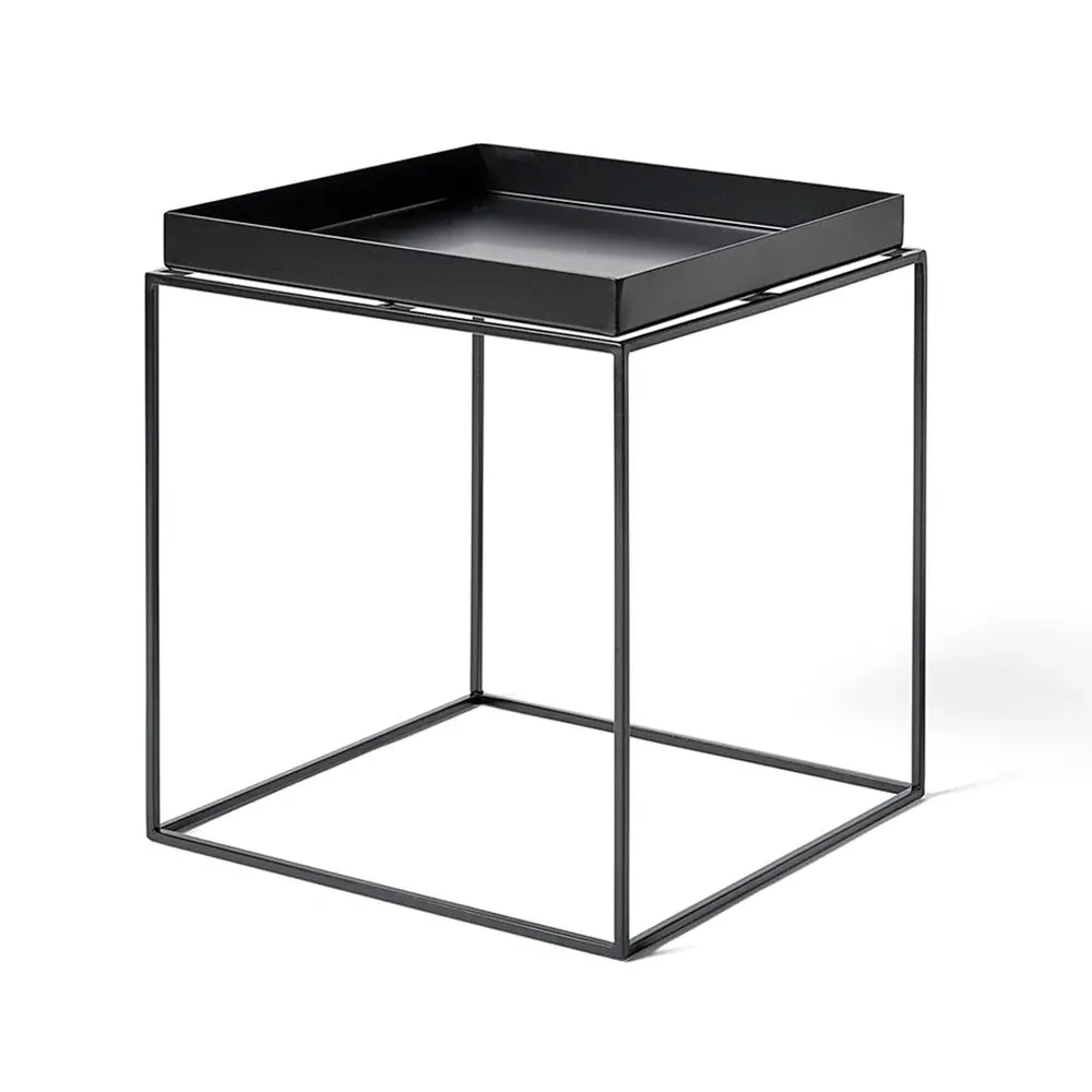 Medium Tray Table with Removable Top - Black