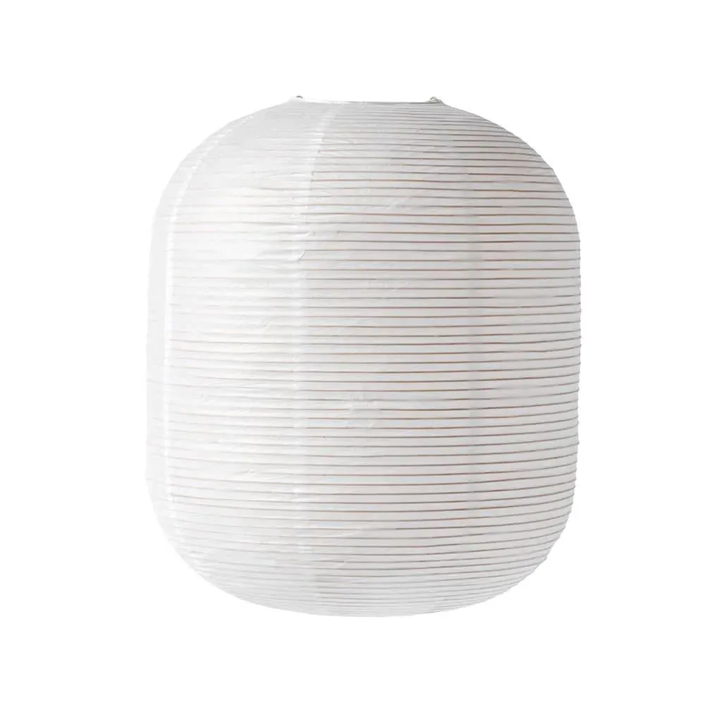 Oblong Pendant Shade - Rice Paper, Bamboo