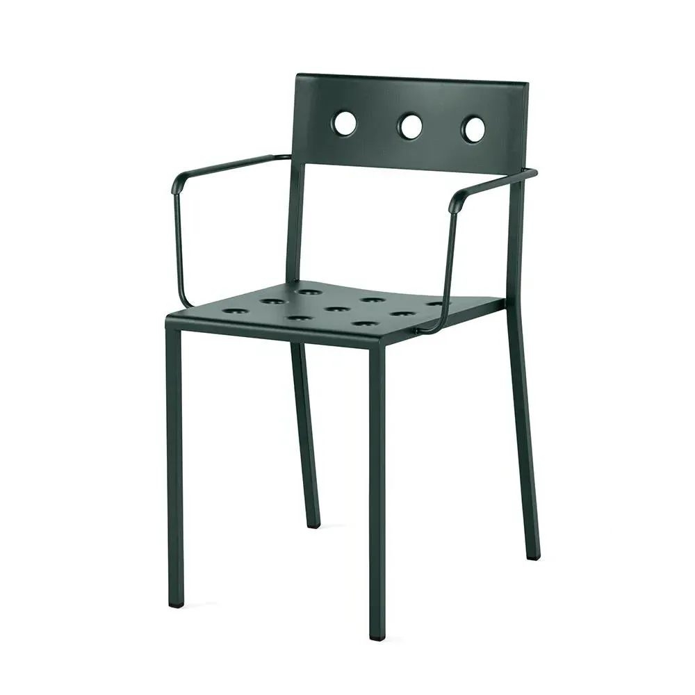 Outdoor Armchair Stackable - Anthracite, Steel