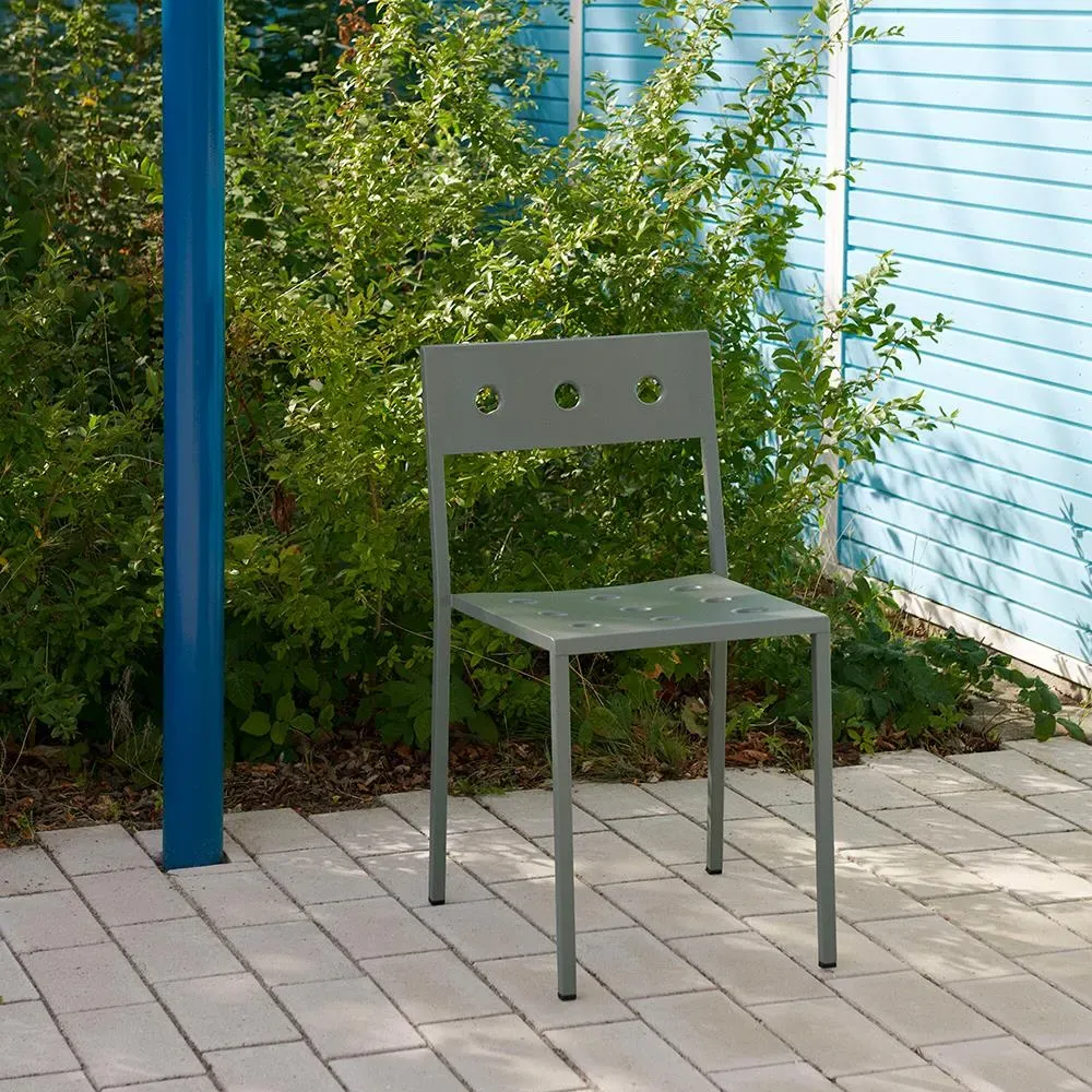Outdoor Chair Stackable - Anthracite, Steel