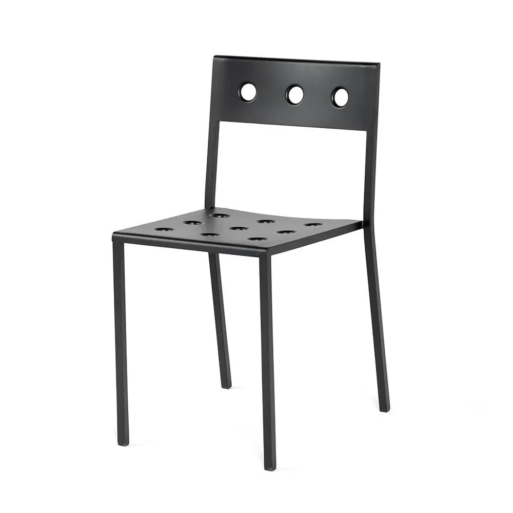 Outdoor Chair Stackable - Anthracite, Steel