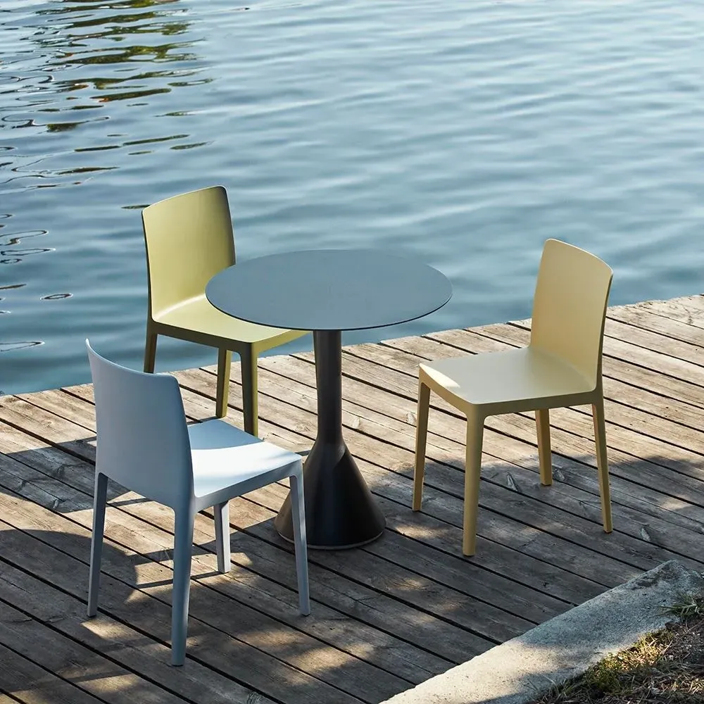 Outdoor Dining Chair - Blue Grey