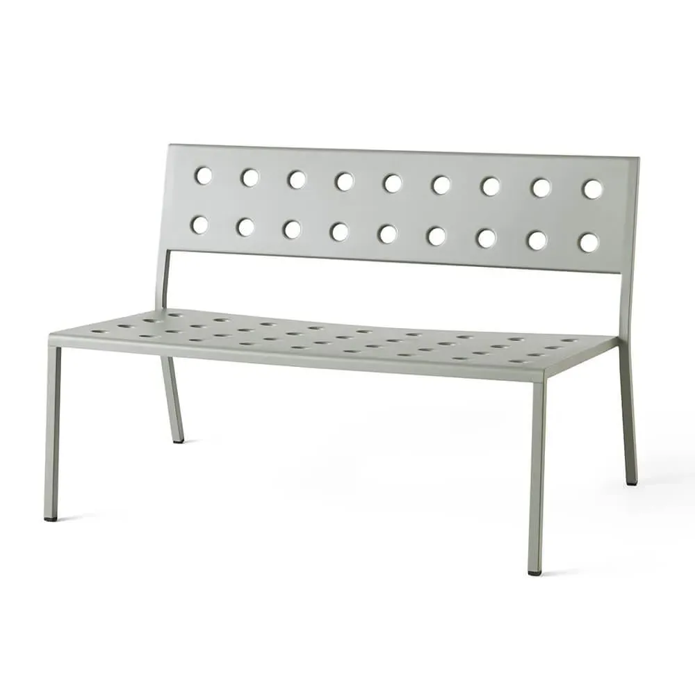 Outdoor Lounge Bench - Chalk Beige, Steel