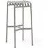 Palissade Bar Stool - Sky Grey, Steel