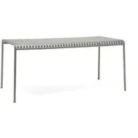 Palissade Large Dining Table - Sky Grey, Steel