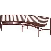 Palissade Park Dining Bench Cushion In In - Iron Red