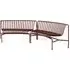 Palissade Park Dining Bench Cushion In In - Iron Red