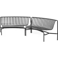 Palissade Park Dining Bench In In - Anthracite