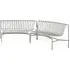 Palissade Park Dining Bench In In - Sky Grey