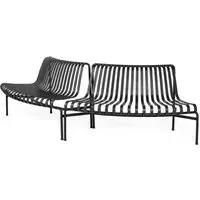 Palissade Park Dining Bench Out Out - Anthracite