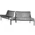 Palissade Park Dining Bench Out Out - Anthracite