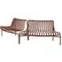 Palissade Park Dining Bench Out Out - Iron Red