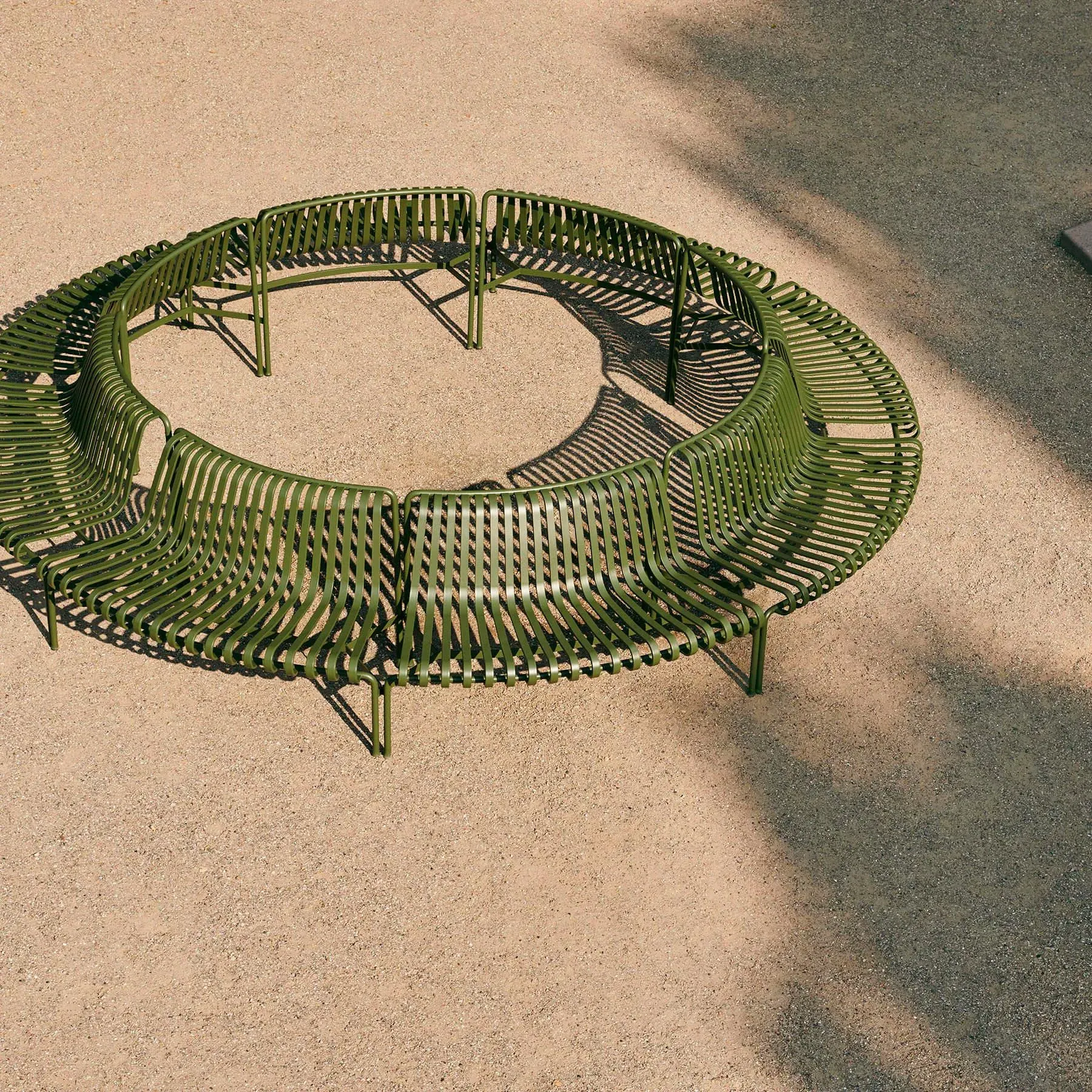 Palissade Park Dining Bench Out Out - Olive