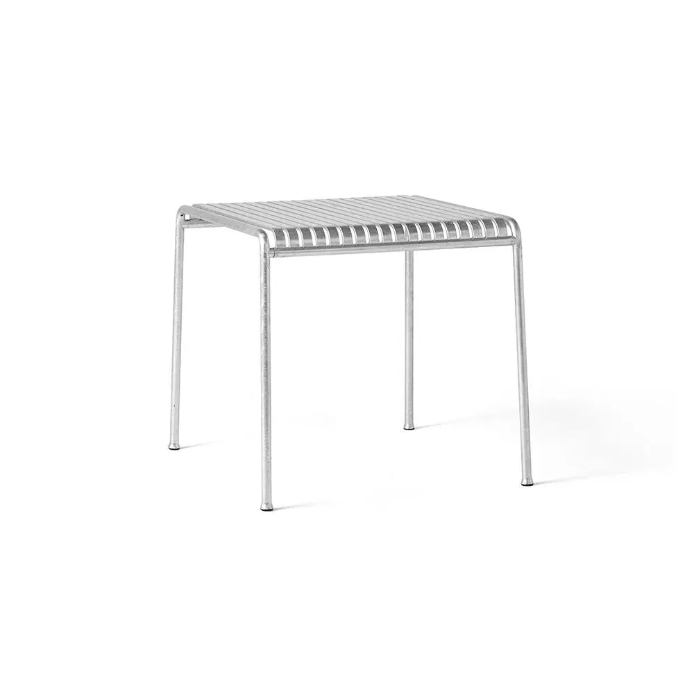 Palissade Small Dining Table - Hot Galvanised, Steel